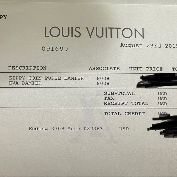 Authentic EVA DAMIER Louis Vuitton bag - Picture 7 of 8